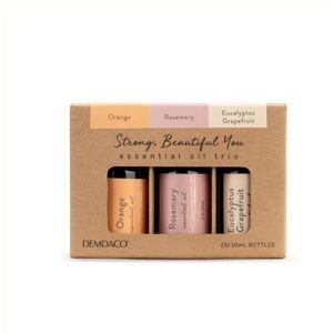 Demdaco Well-Being Strong Beautiful You Oil Trio Peppermint, Lavender, Orange